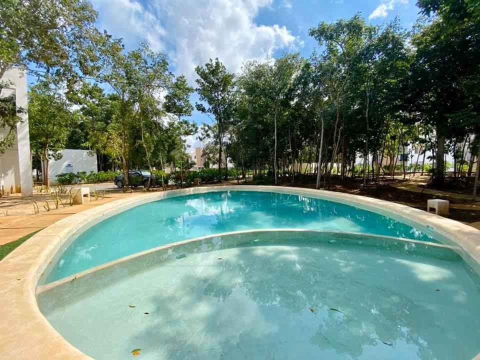 Departamento Residencial Con Alberca Cancún Eksteriør billede